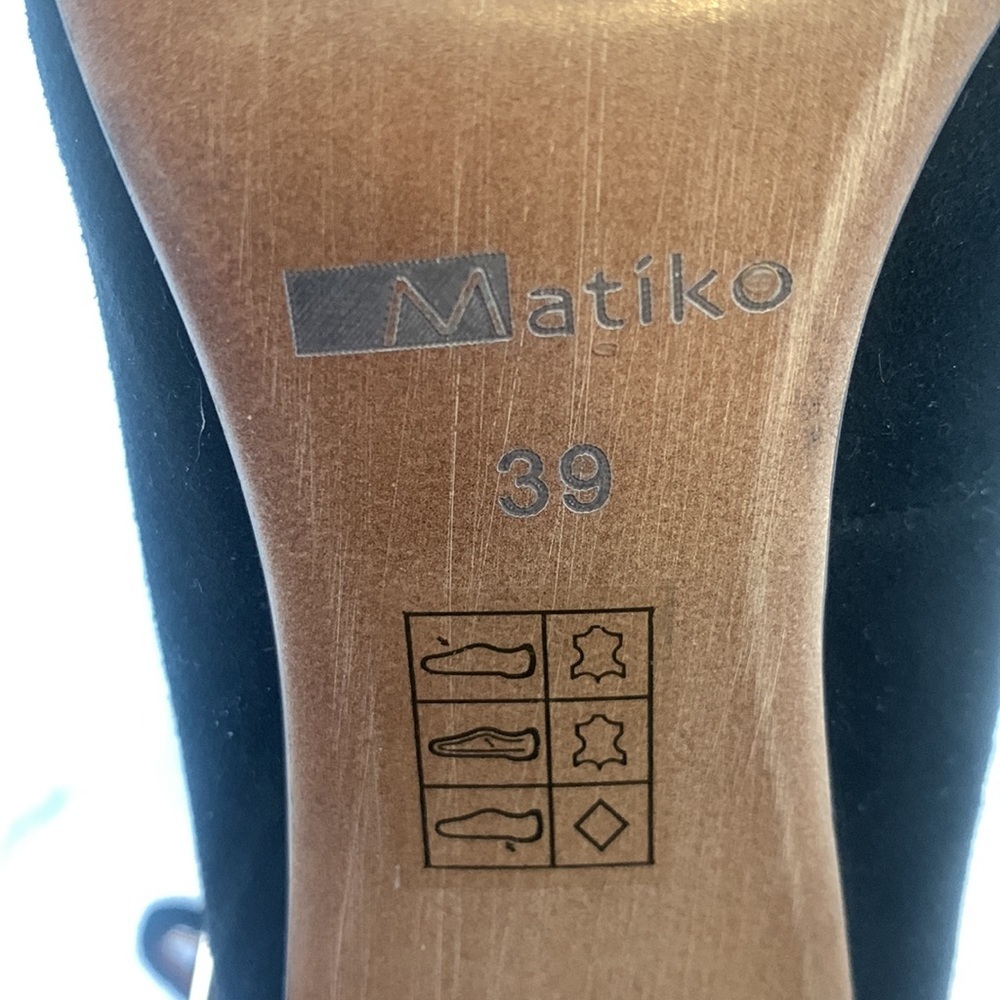 Matiko Mary Jaen black pump size 39 - Picture 7 of 10